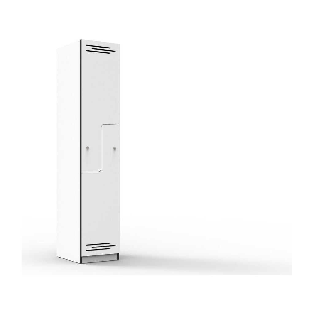 2 Door Step Door Melamine Locker