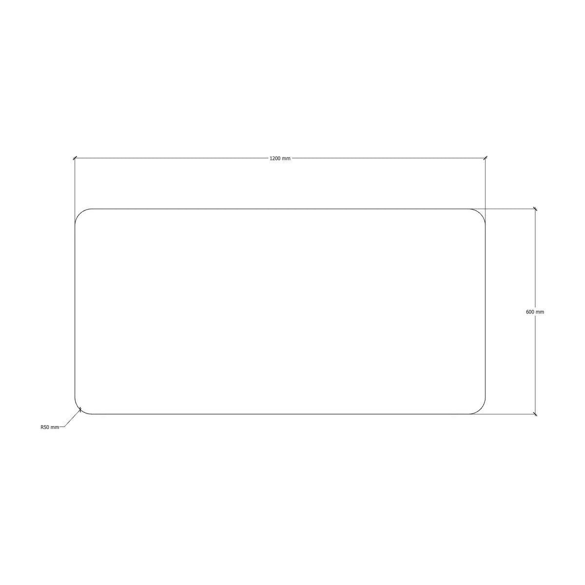 Acouline V Groove Glide Span Hanging Ceiling Panels, dimensions drawing