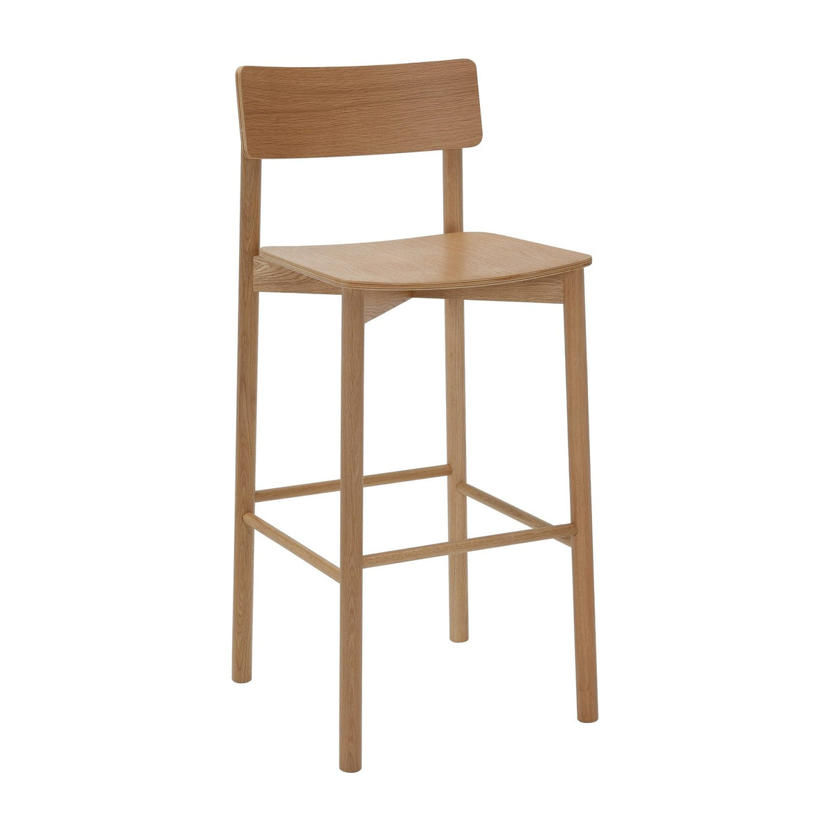 Arlo High Stool - American Oak