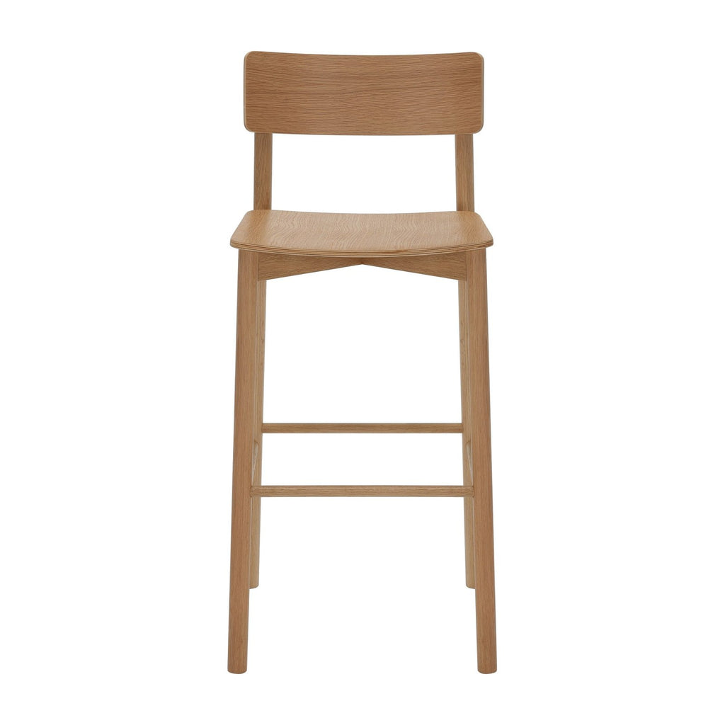 Arlo High Stool - American Oak, view 2