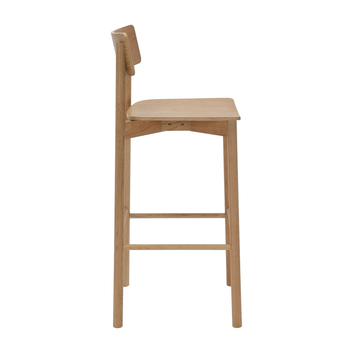 Arlo High Stool - American Oak, view 3