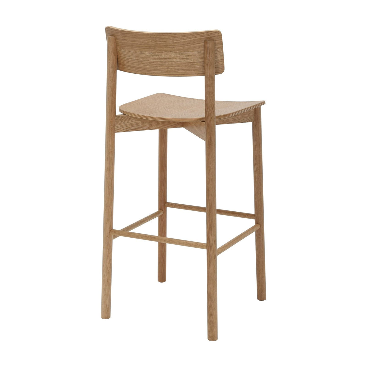 Arlo High Stool - American Oak, view 4