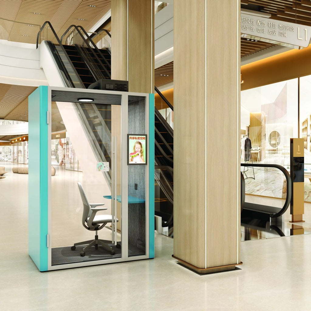 B.Quiet Working Pod - Custom Colour, view 4