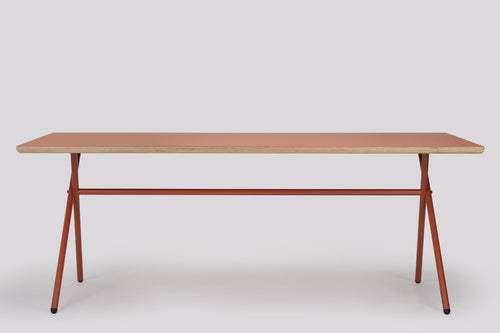 Bai Steel Table by Ondarreta, view 2