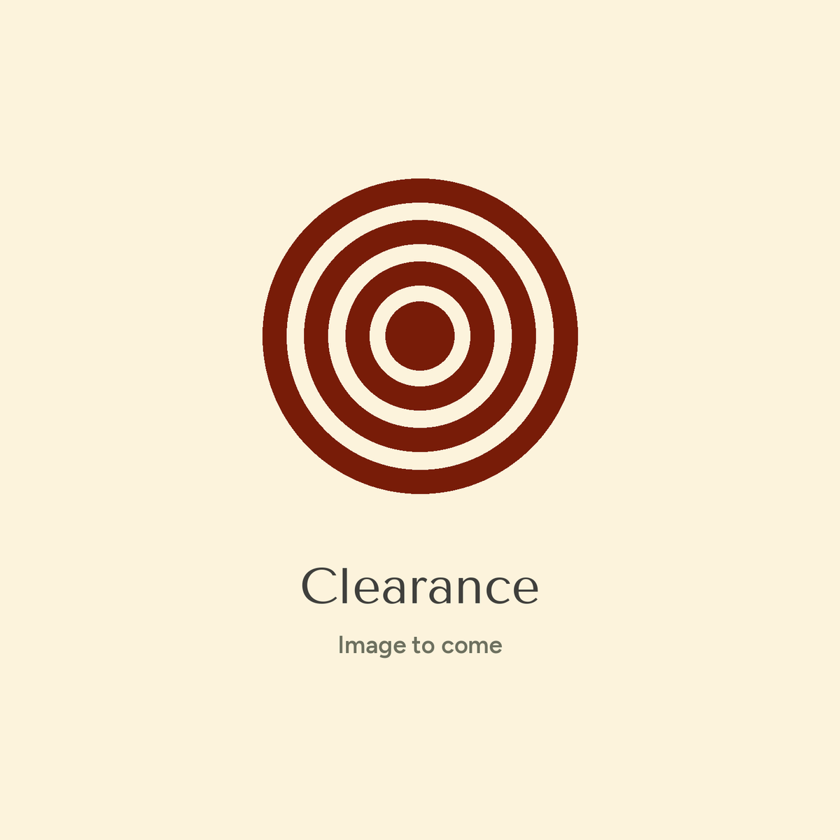 Clearance item, image to come