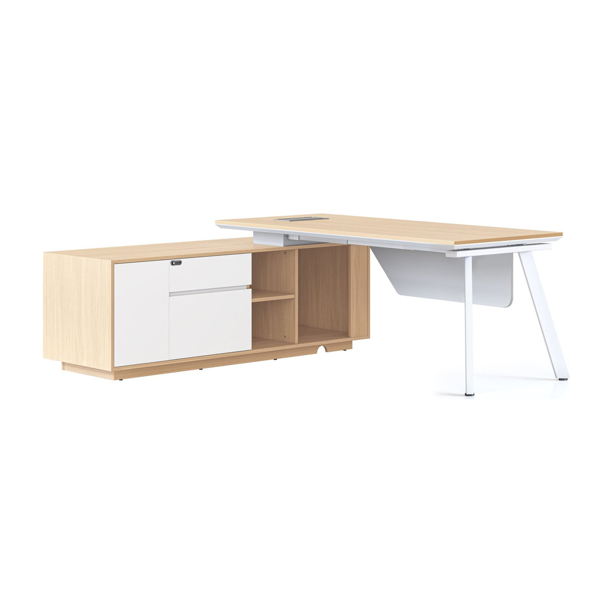 Casa Executive Desk & Cabinet
