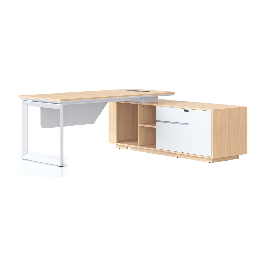 Casa Executive Desk & Cabinet, view 3