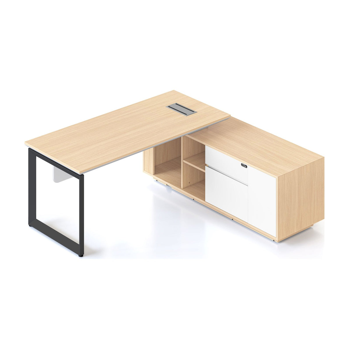 Casa Executive Desk & Cabinet, view 4