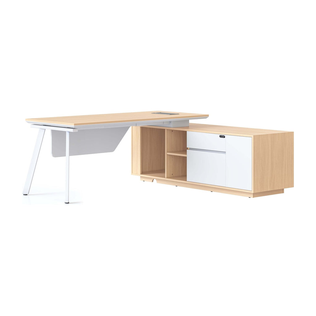 Casa Executive Desk & Cabinet, view 6