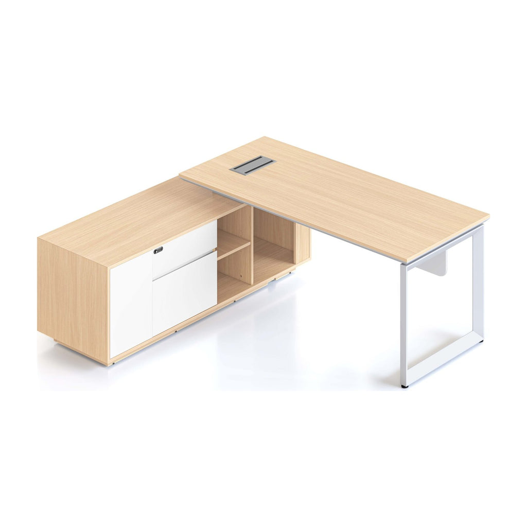 Casa Executive Desk & Cabinet, view 7