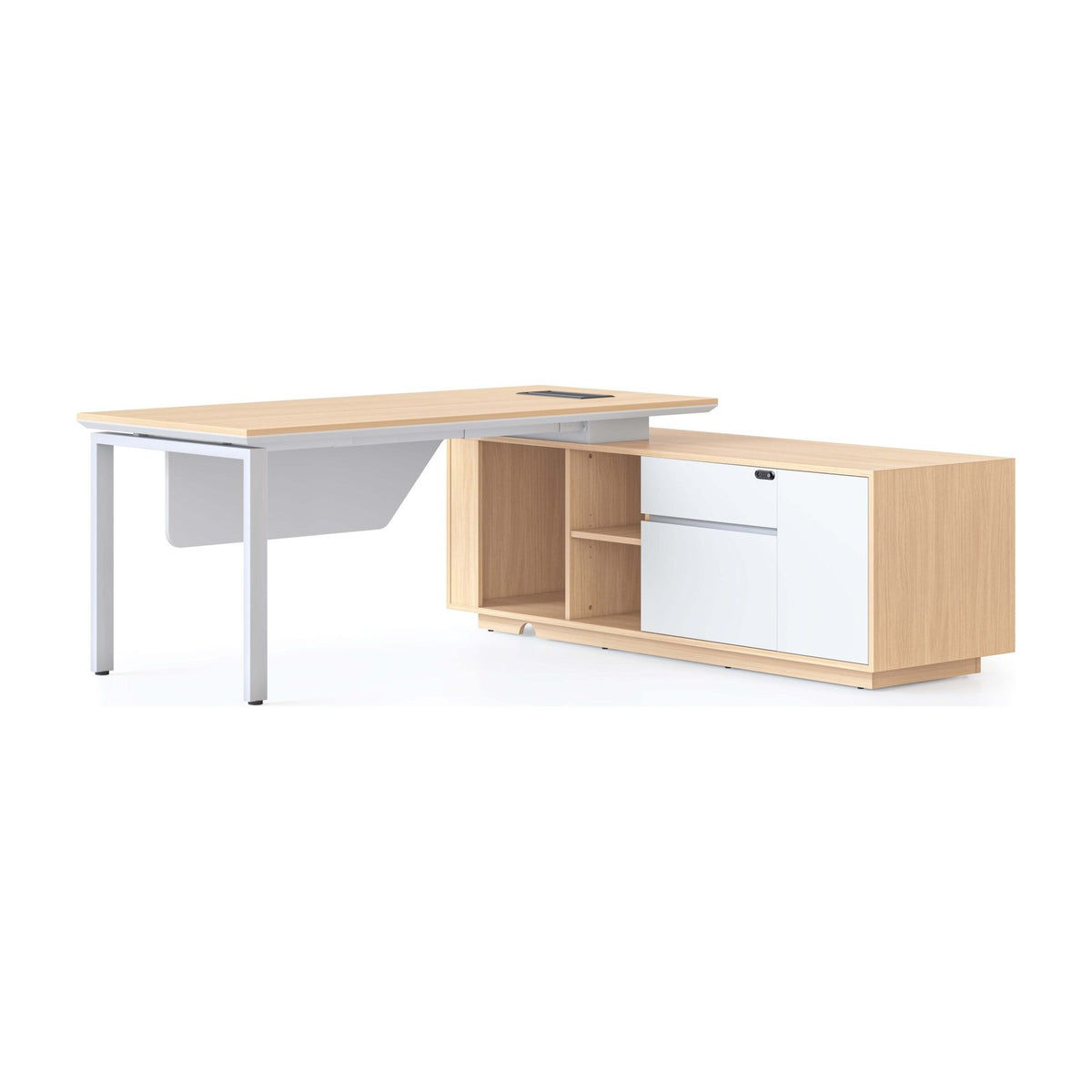 Casa Executive Desk & Cabinet, view 8