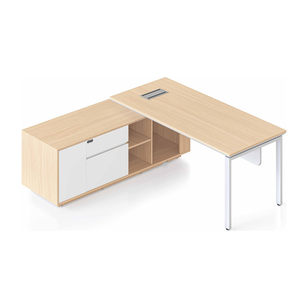 Casa Executive Desk & Cabinet, view 15