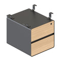 Deluxe Infinity 2 Drawer Hanging Pedestal