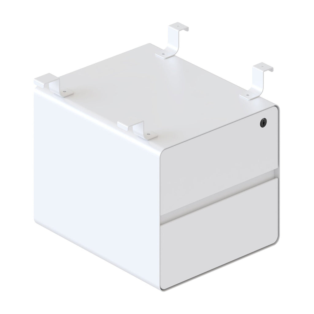 Deluxe Infinity 2 Drawer Hanging Pedestal, view 2
