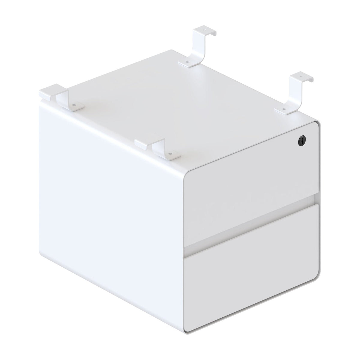 Deluxe Infinity 2 Drawer Hanging Pedestal, view 2