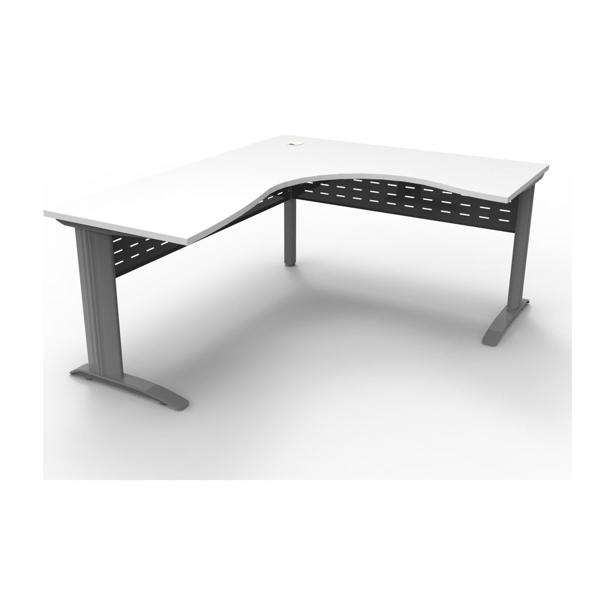 Deluxe Modular Corner Workstation, view 2