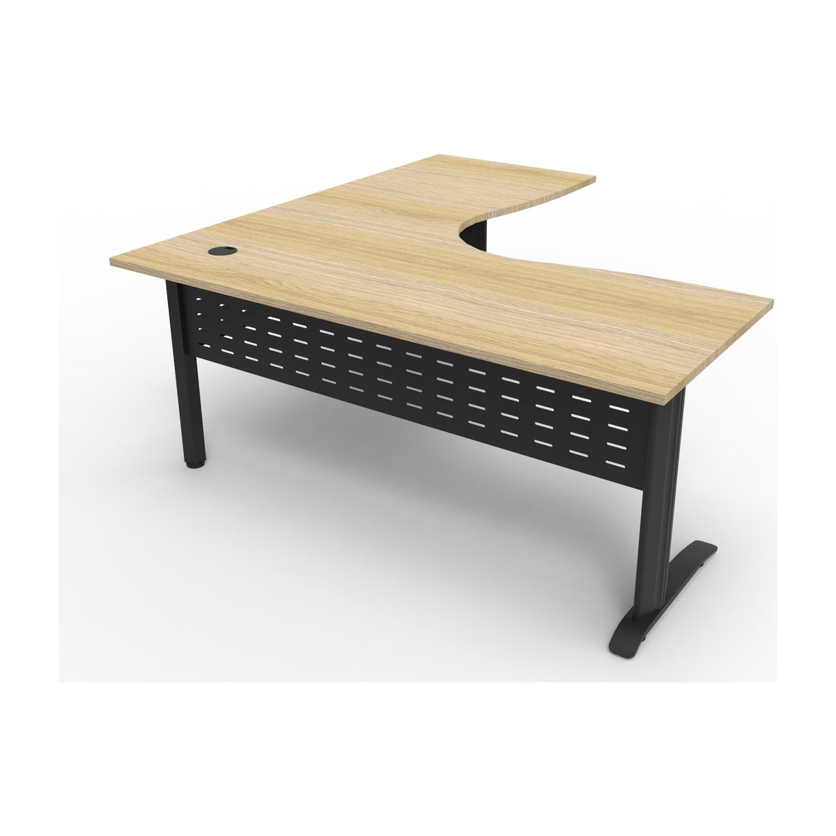 Deluxe Modular Corner Workstation, view 3