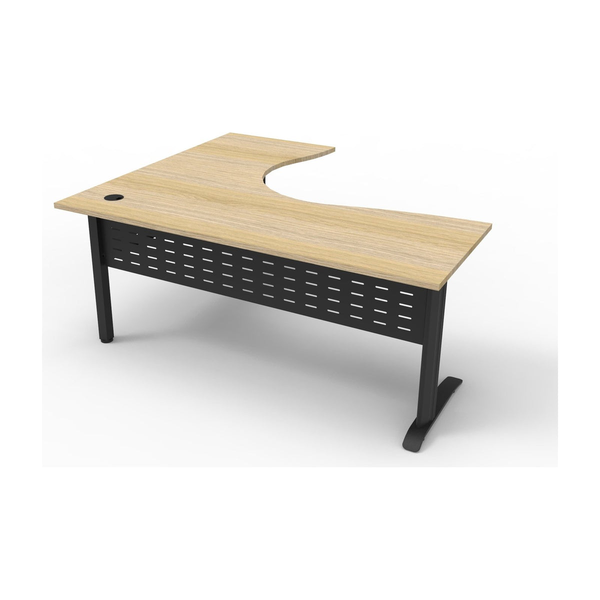 Deluxe Modular Corner Workstation, view 4