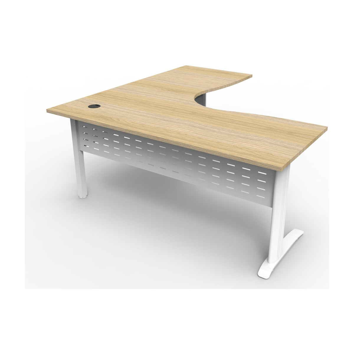 Deluxe Modular Corner Workstation, view 8