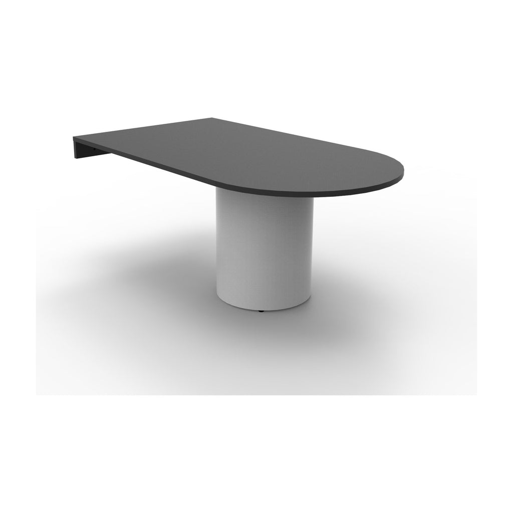 Drum Base D-End Table, view 2