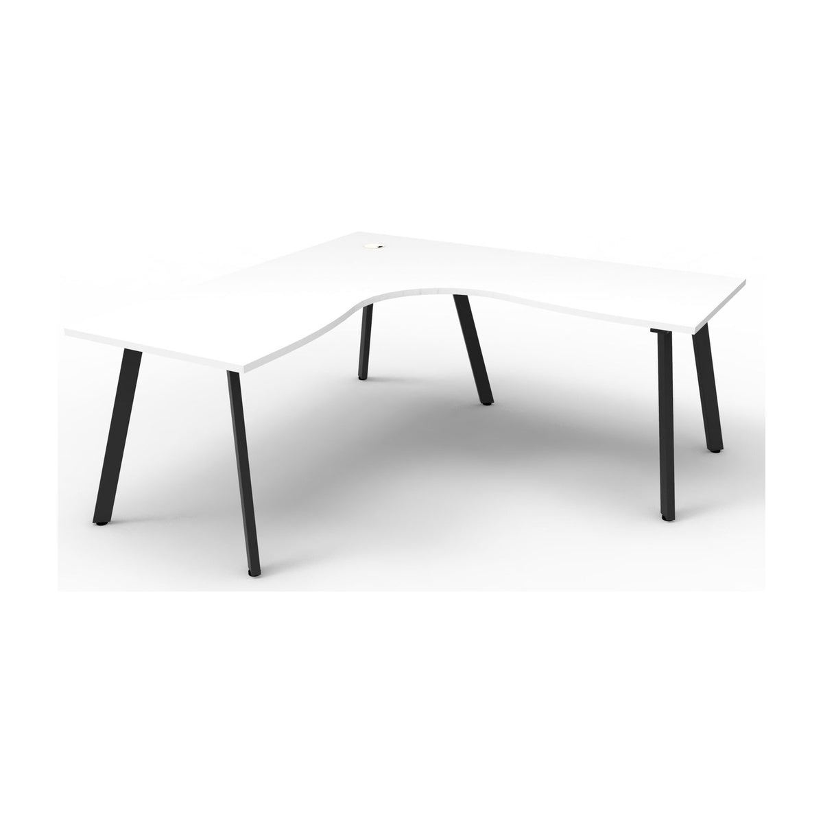 Eternity Leg Corner Workstation, view 2