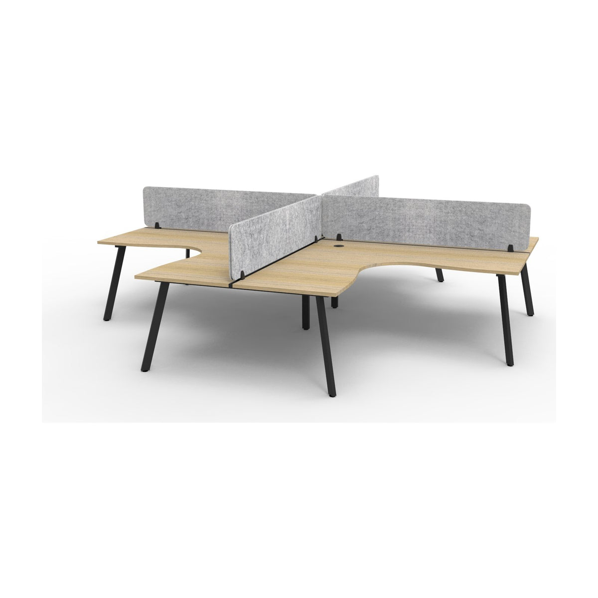 Eternity Leg Corner Workstation, view 13