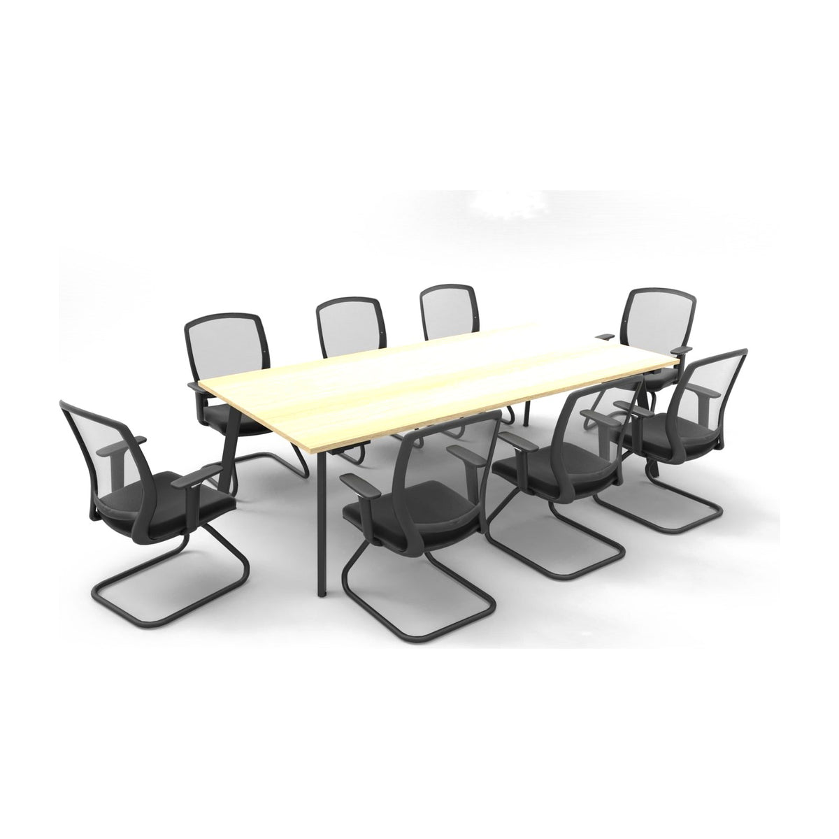 Eternity Meeting & Boardroom Table Rectangle, view 6