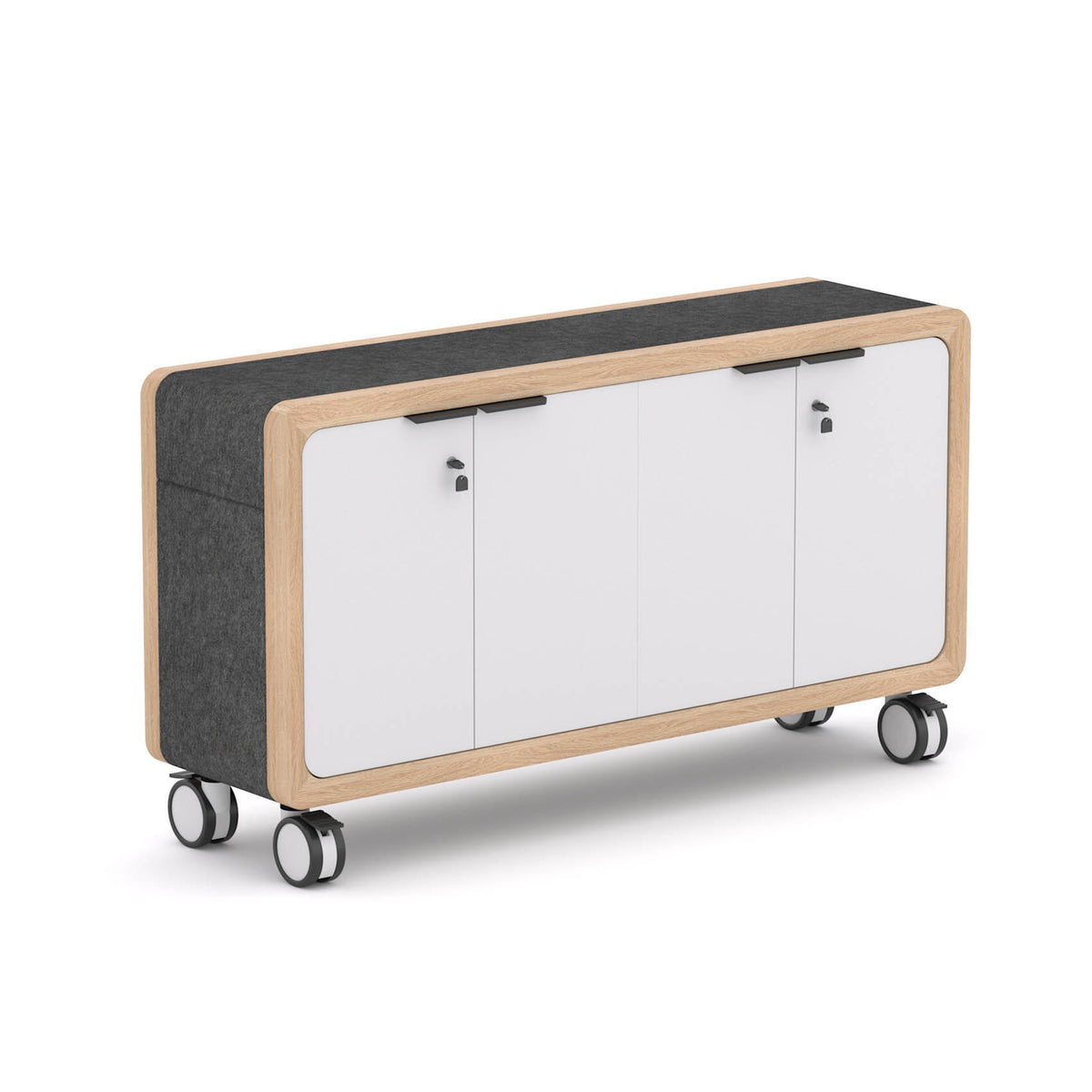 Rover Mobile Credenza, 1650mm, Standard