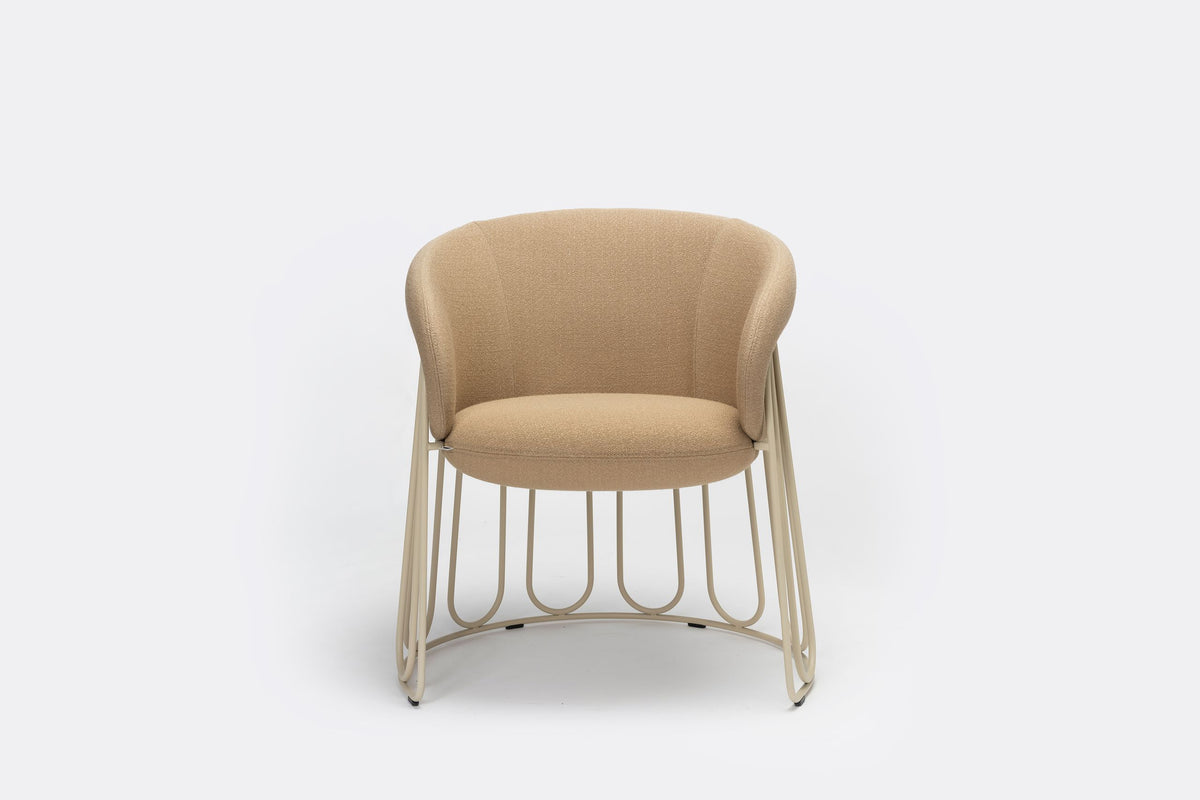 Ginger Sled Chair by Ondarreta, view 2