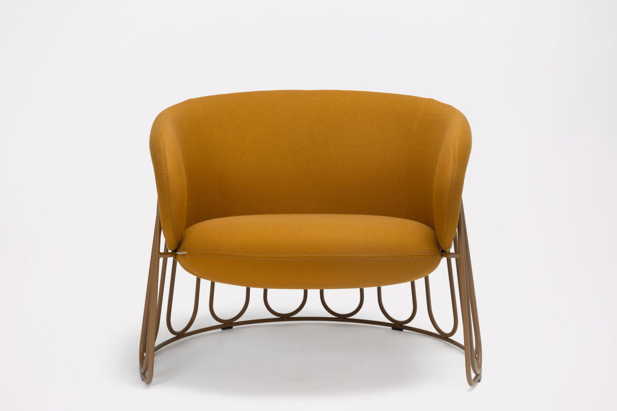 Ginger Sled Lounge Chair by Ondarreta