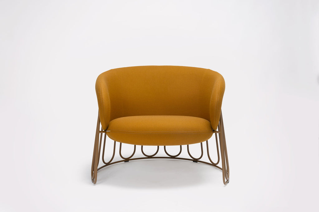Ginger Sled Lounge Chair by Ondarreta, view 2