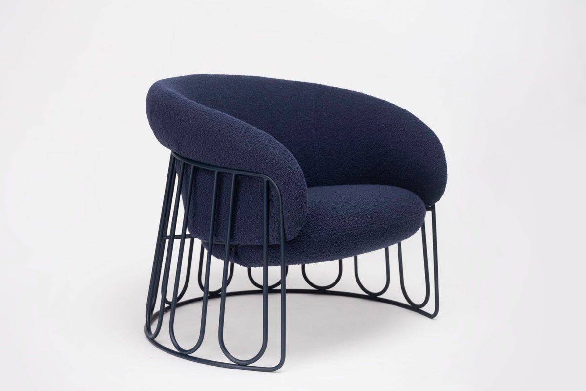 Ginger Sled Lounge Chair by Ondarreta, view 9