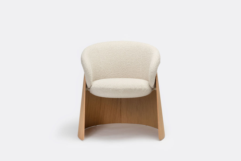 Ginger Wood Chair by Ondarreta, view 2