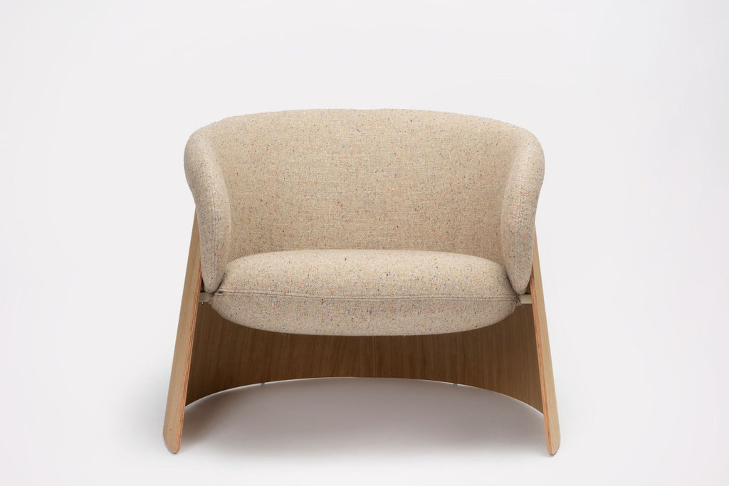 Ginger Wood Lounge Chair by Ondarreta