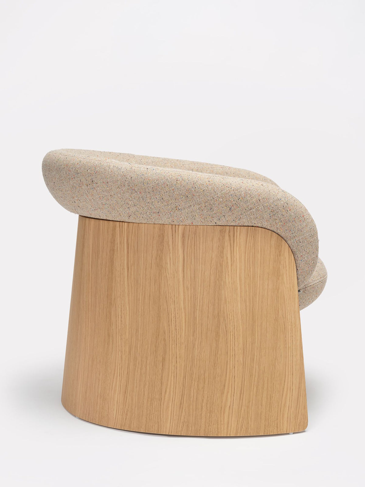 Ginger Wood Lounge Chair by Ondarreta, view 4