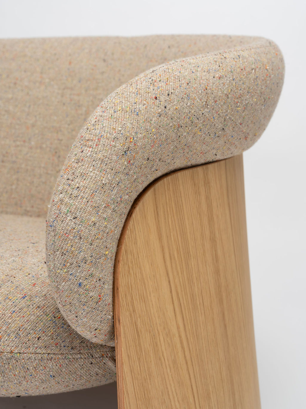 Ginger Wood Lounge Chair by Ondarreta, view 7