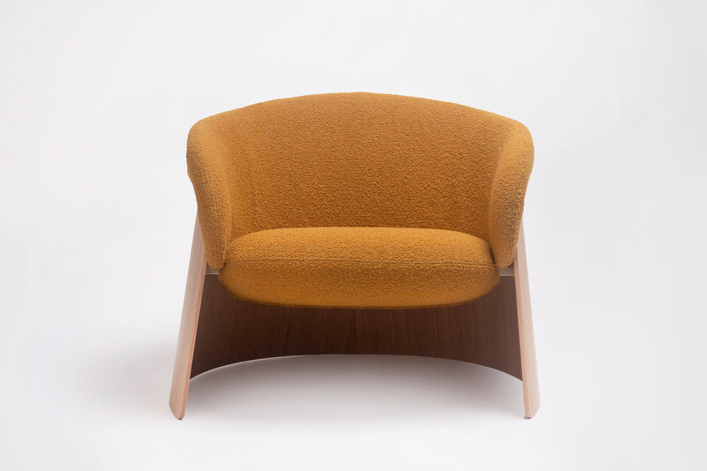 Ginger Wood Lounge Chair by Ondarreta, view 8