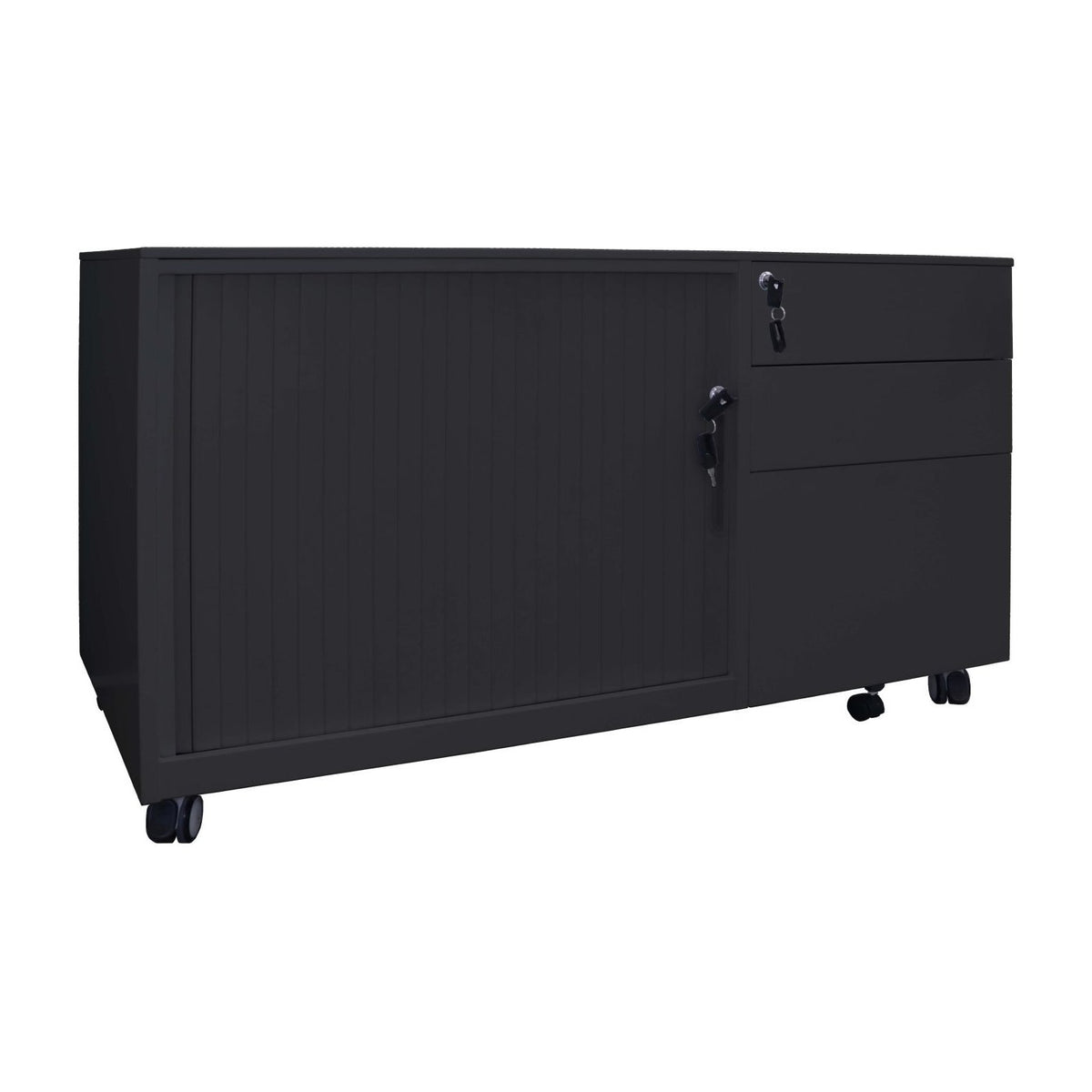 GO Steel Mobile Caddy -  Left Tambour
