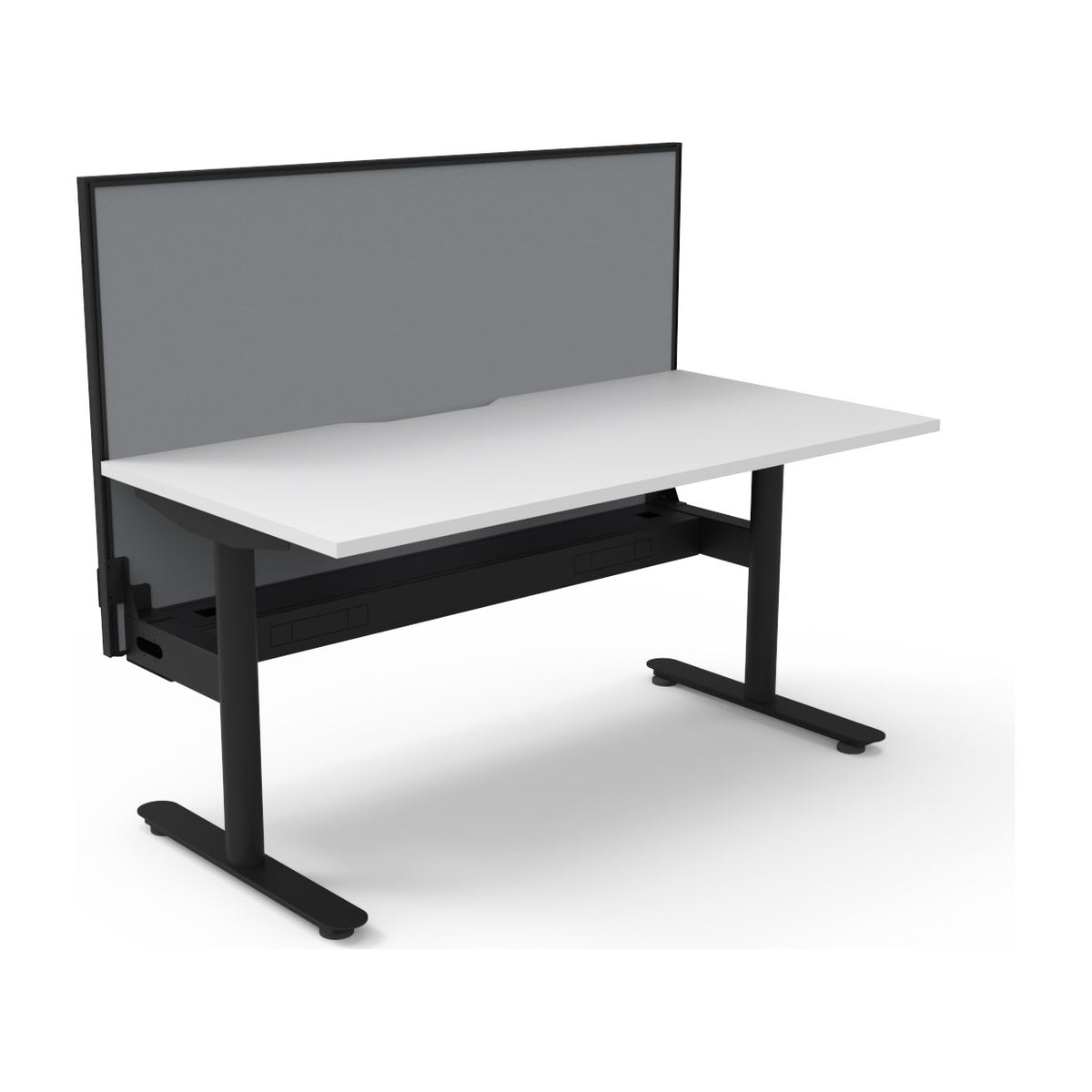 Halo Static Single Sided Desk Range, view 34