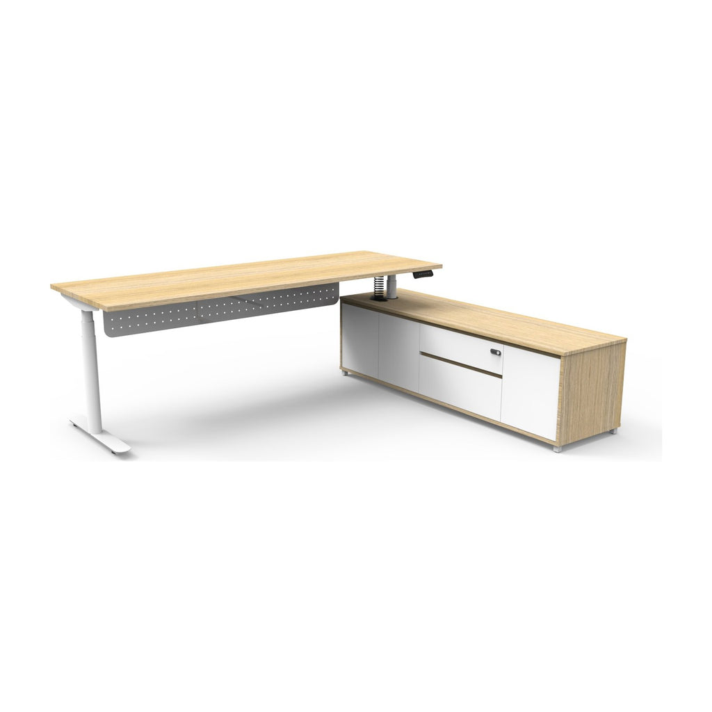 Halo+ Executive Desk & Cabinet, view 5