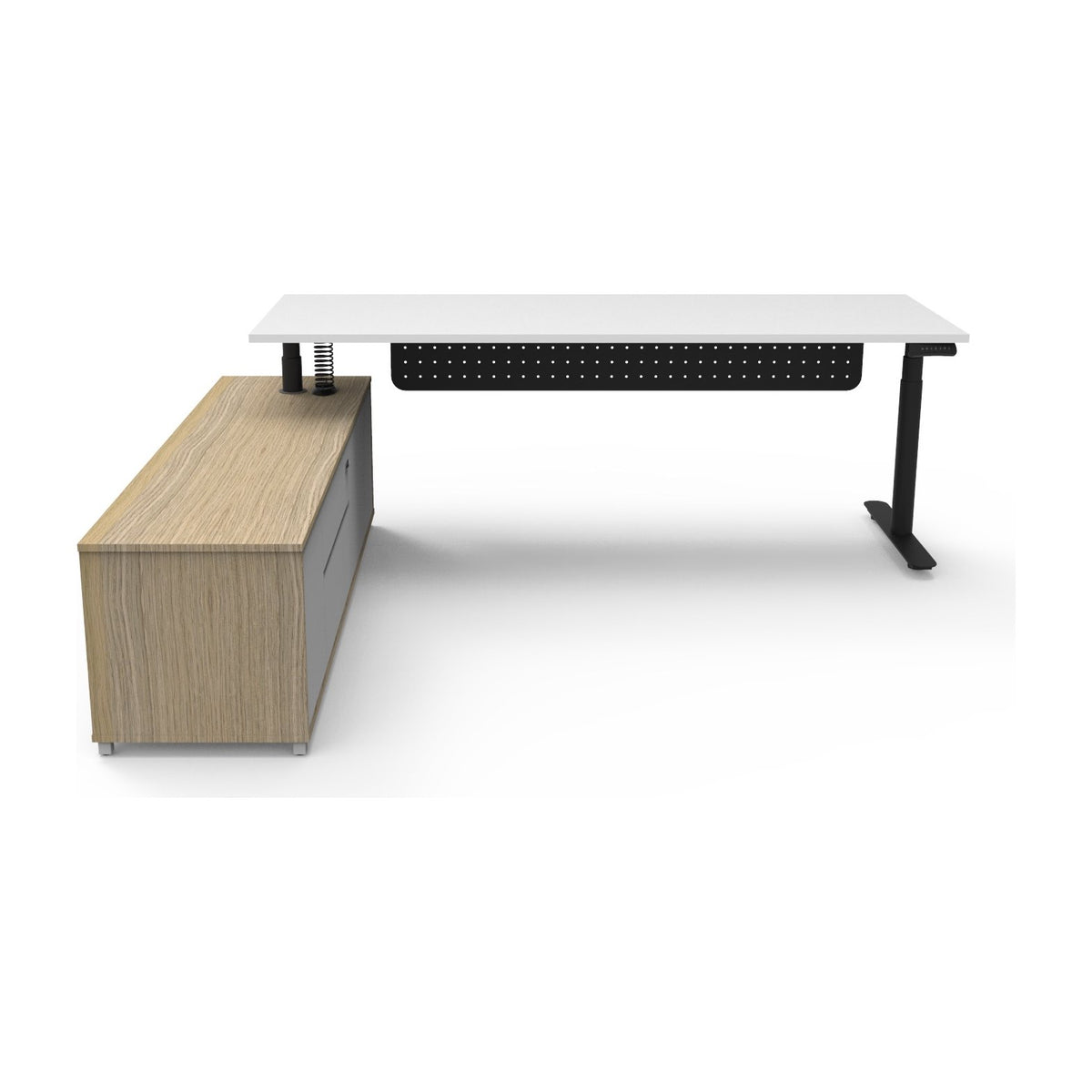 Halo+ Executive Desk & Cabinet, view 8