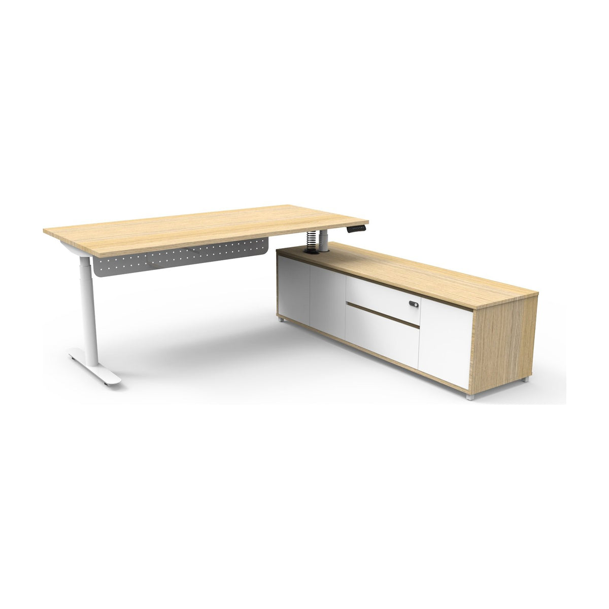 Halo+ Executive Desk & Cabinet, view 10