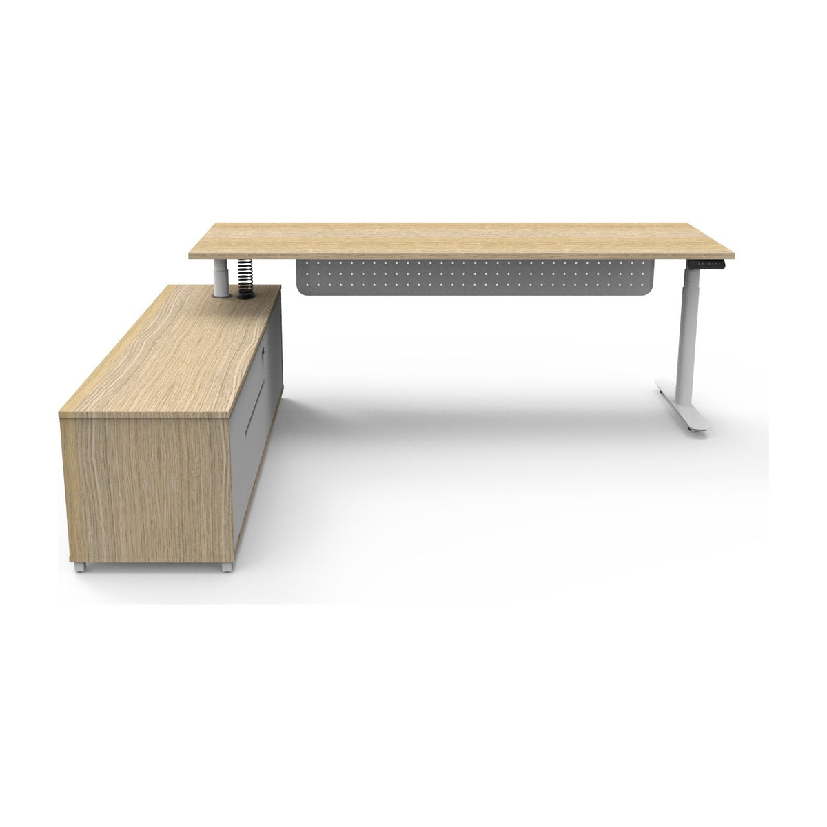 Halo+ Executive Desk & Cabinet, view 11