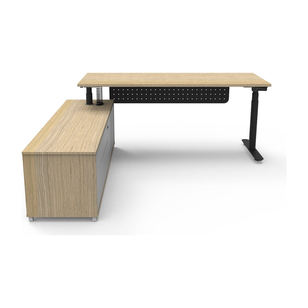 Halo+ Executive Desk & Cabinet, view 16