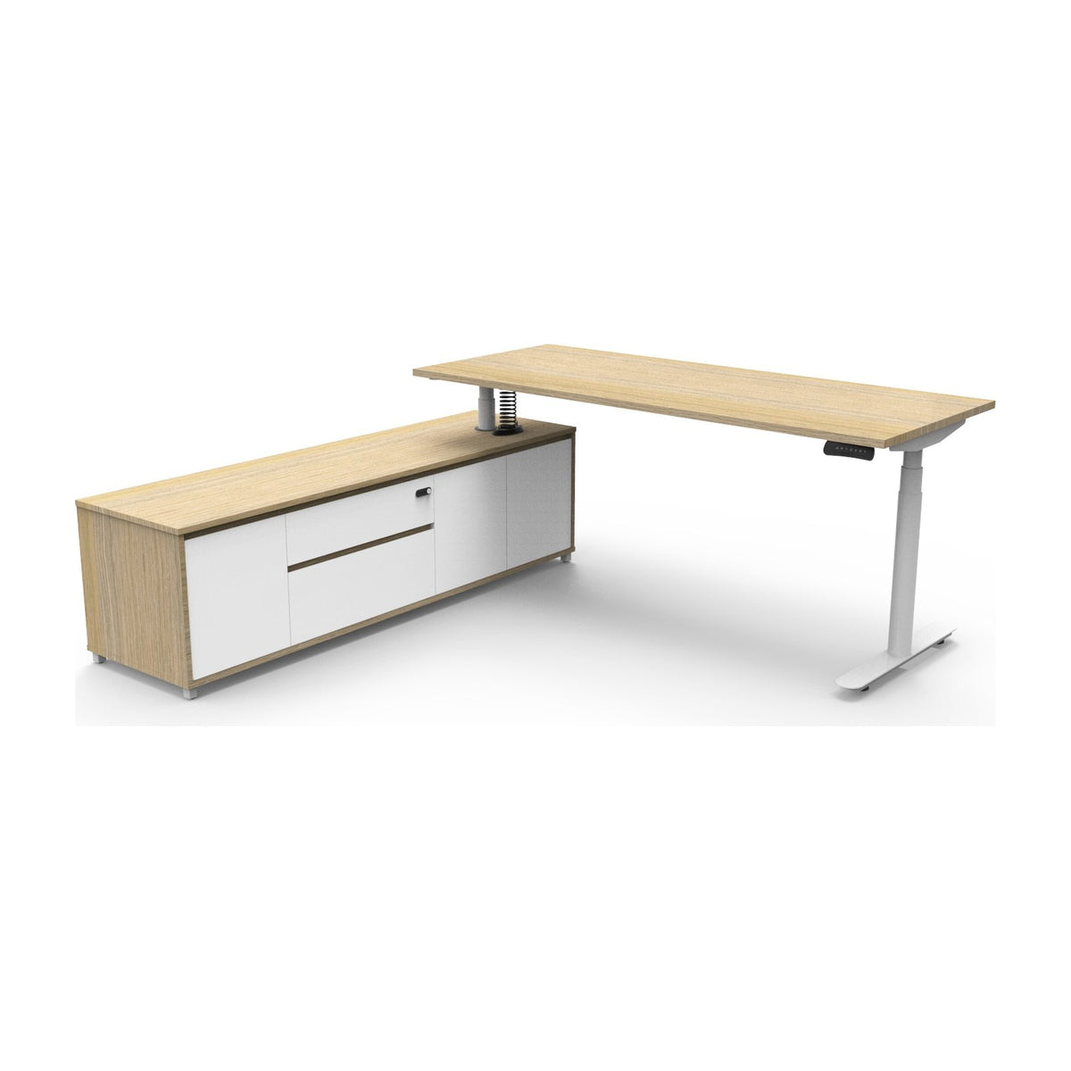 Halo+ Executive Desk & Cabinet, view 18