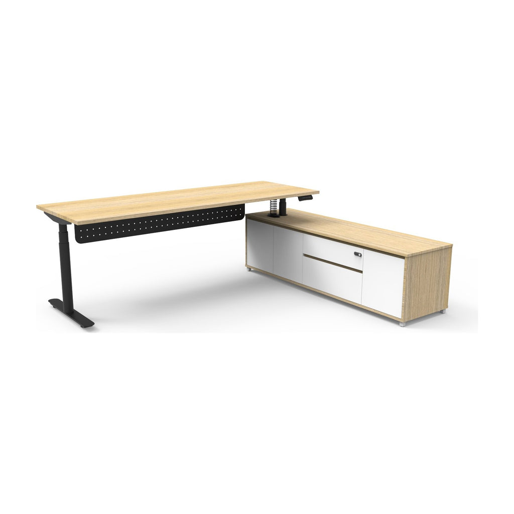 Halo+ Executive Desk & Cabinet, view 20