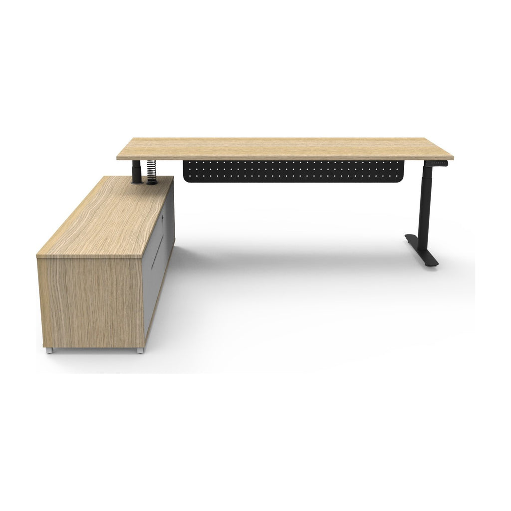 Halo+ Executive Desk & Cabinet, view 25