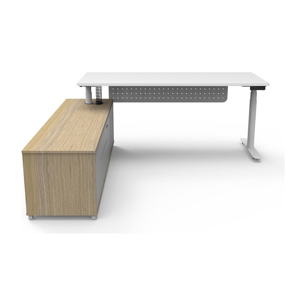 Halo+ Executive Desk & Cabinet, view 26