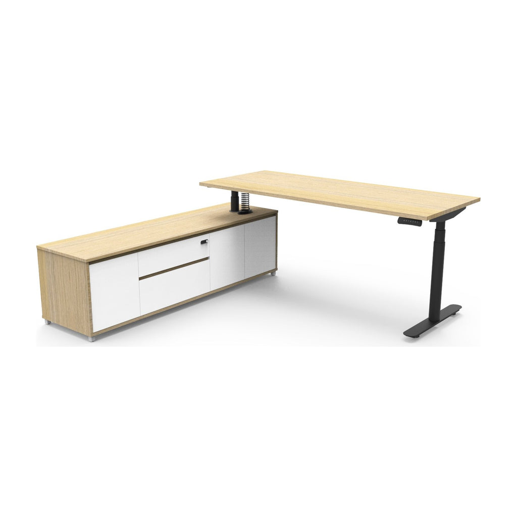 Halo+ Executive Desk & Cabinet, view 27