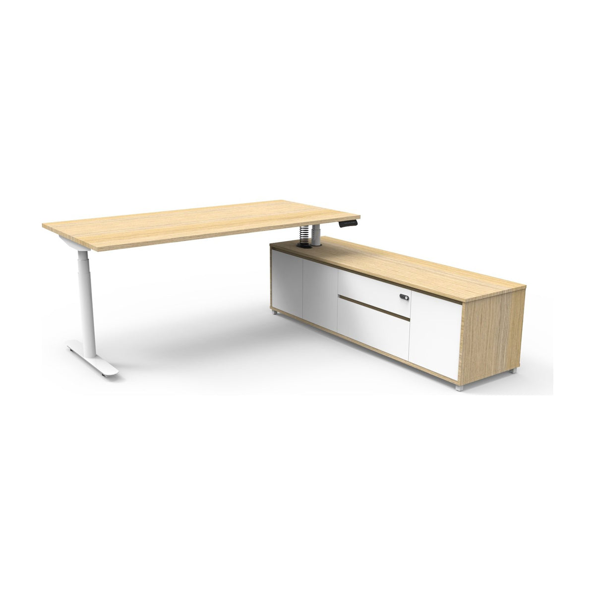 Halo+ Executive Desk & Cabinet, view 28